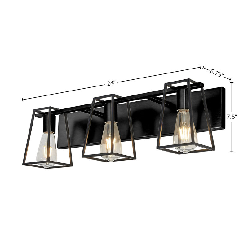 Éclairage pour meuble-lavabo 3 lumières Coplin