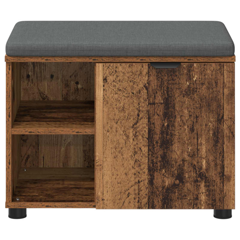 Storage Bench, Old Wood, 46cm H x 60cm W x 38cm D