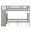 Lit superposé simple en bois avec rangement Jakeria Kids-1036631709