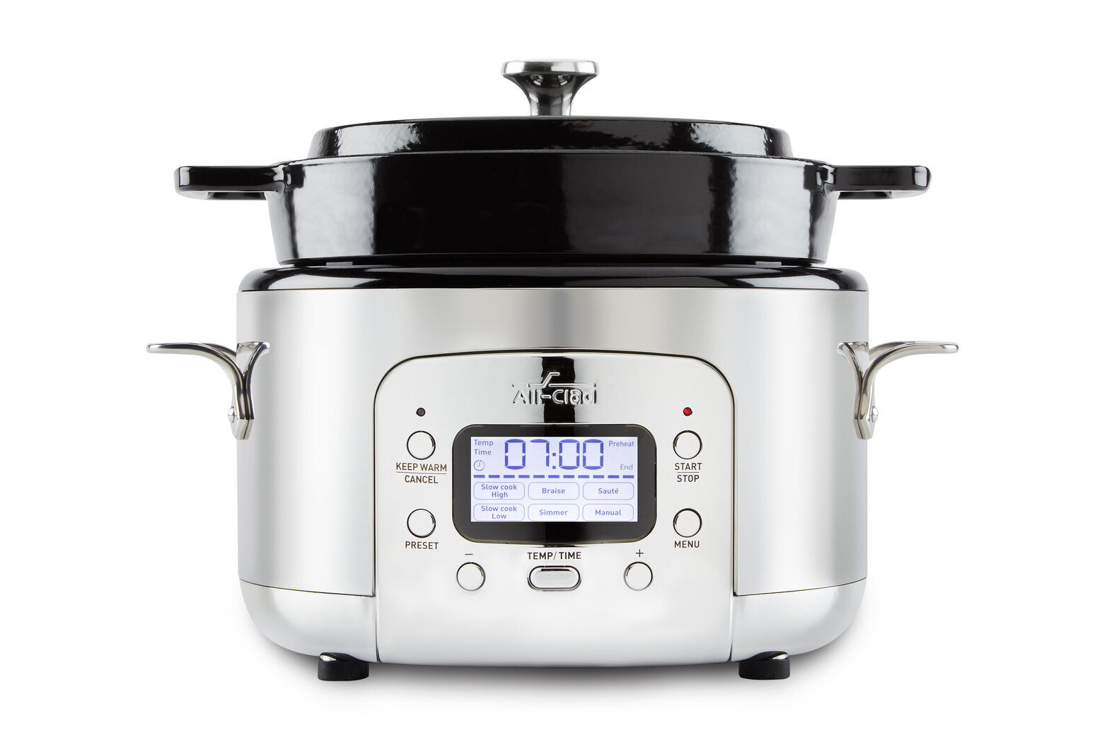 IMUSA IMUSA Electric Stainless Steel PTFE Nonstick Digital Pressure Cooker  5 Quarts - IMUSA
