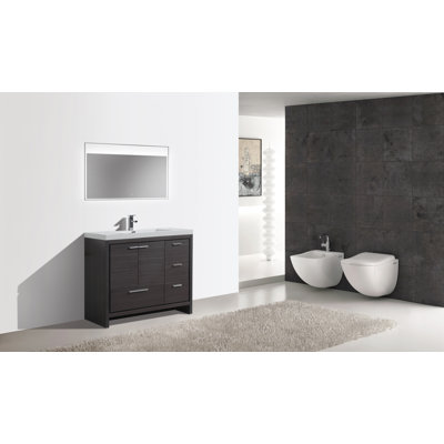 Ensemble de meuble-lavabo simple 42 po Curly