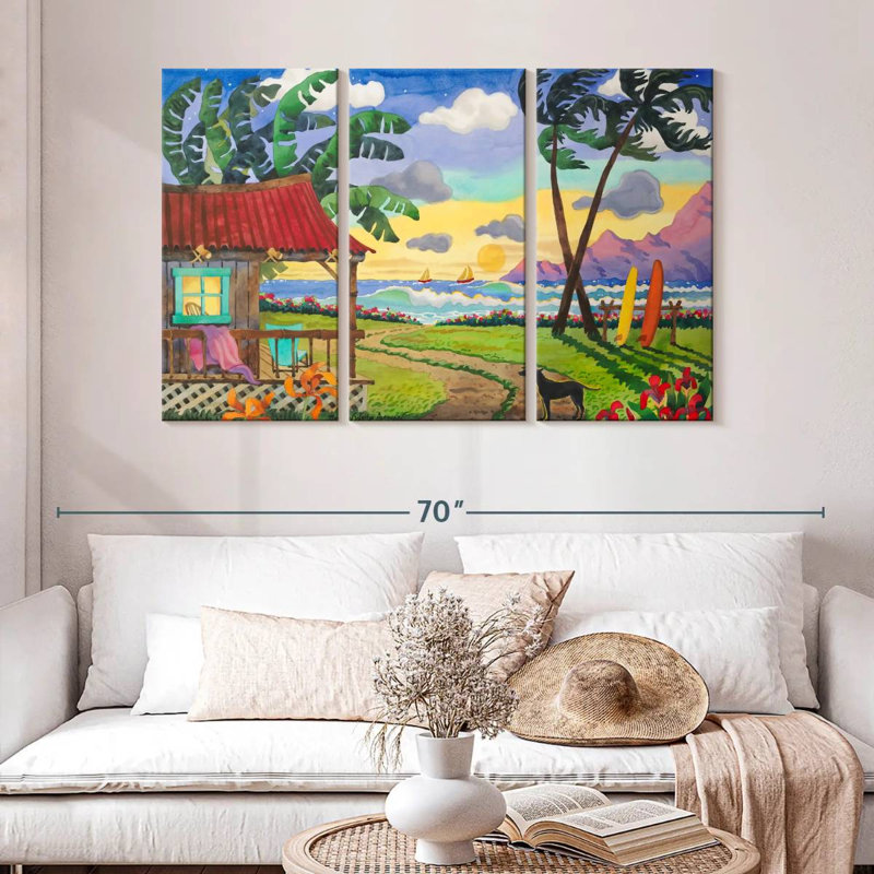 Gillard My Island Paradise II, H 32 po x l 50 po