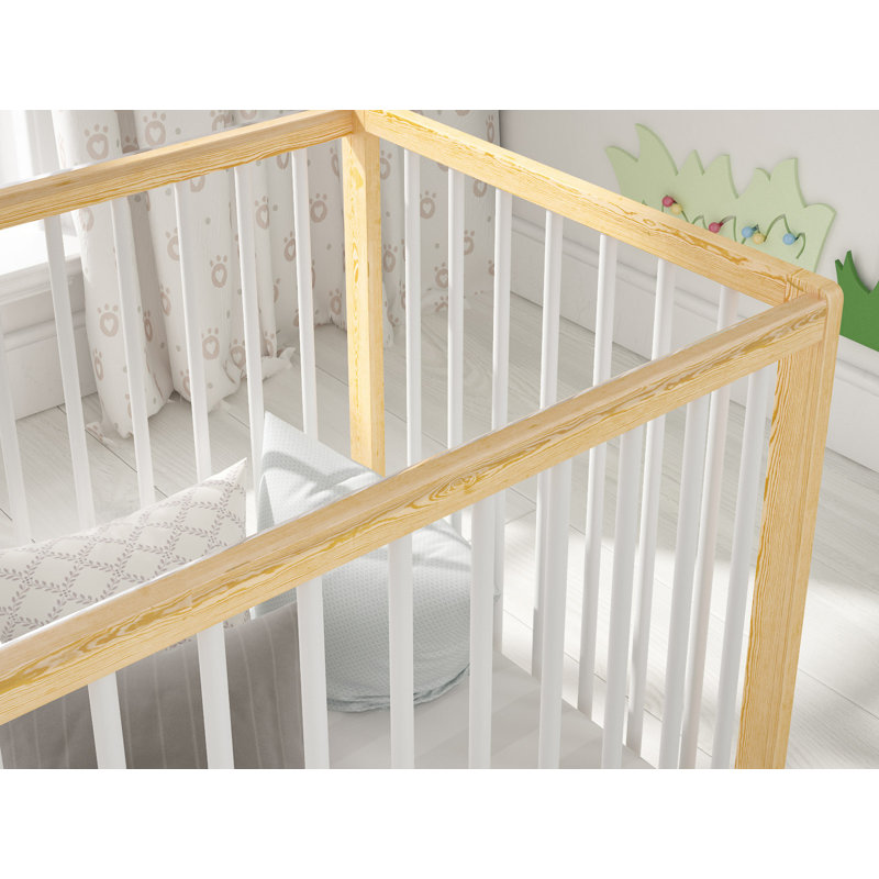 Tilomar Cot Bed, White/Pine