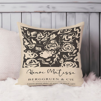 Floral Henri Matisse Rose Flowers Bouquet Bohemian