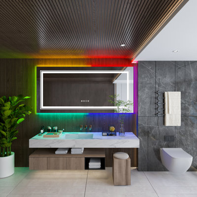 Akkash Flat Wall Mirror