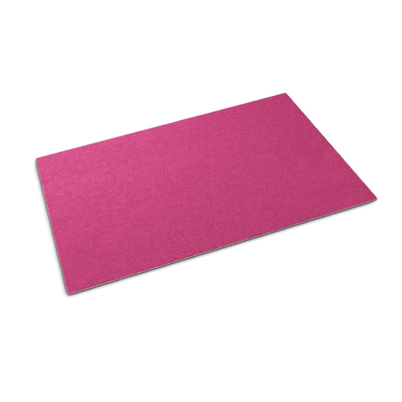 Non-Slip Outdoor Doormat, Raspberry