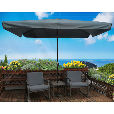 Parasol d'extérieur imperméable 10 x 6,5 pi