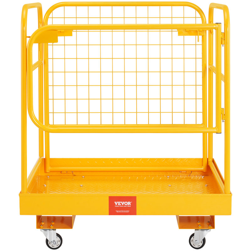 Cage de sécurité pour chariot élévateur, capacité de charge de 1200 lb,