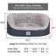 Jungolica Orthopedic Pet Bed-101111163-101111162