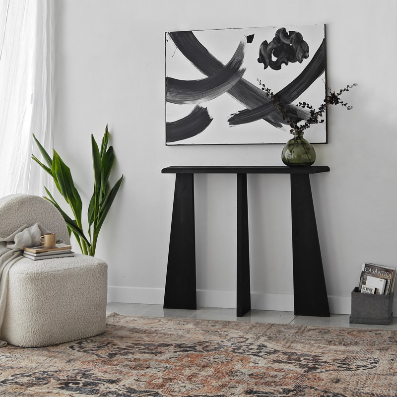 Oded 100cm Console Table, Anthracite
