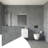 Falkirk Irvine II 23.6" x 47.2" SPC Faux Concrete Matte Wall Paneling in Grey (4-pack)-118110616