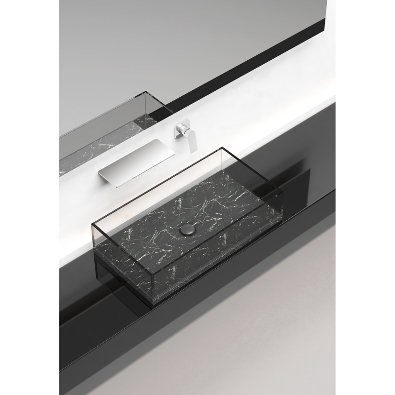 Waterfall Style Bathroom Sink Faucet - , Fabricated From Brass, Single For Simple Water Temperature And Flow Changes, To Expand Counter Space Tap, Made Easy Adjustment, Conserve