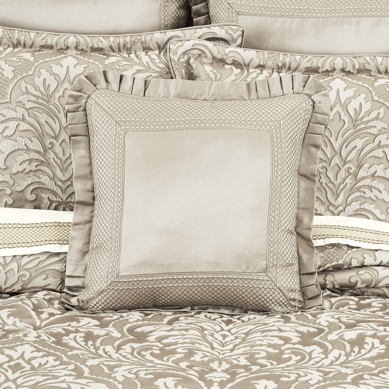 Brunello - Flax 20" Square Decorative Throw Pillow