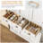 Kitchen Pantry with 6 Doors and 2 Drawers, 71'' Tall Cabinet with Adjustable Shelves, Freestanding Tall Cupboard Storage Cabinet, Kitchen Hutch Cabinet Pantry Organizers for Dining Room, Living Room, Hallway-1504250944