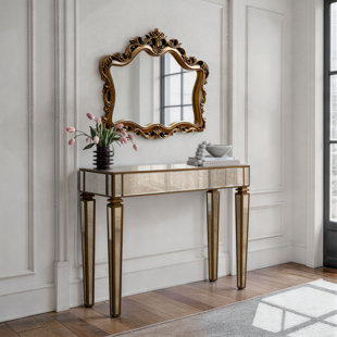 Ensemble de miroir console