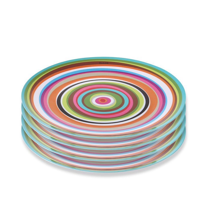 French Bull 11" Dinner Plates Set Of 4 - Ring