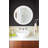 Meayki Solid Wood Round Mirror-816429002