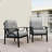 Set Of 2  All-Weather Metal Armchairs-1743548005-1743548002