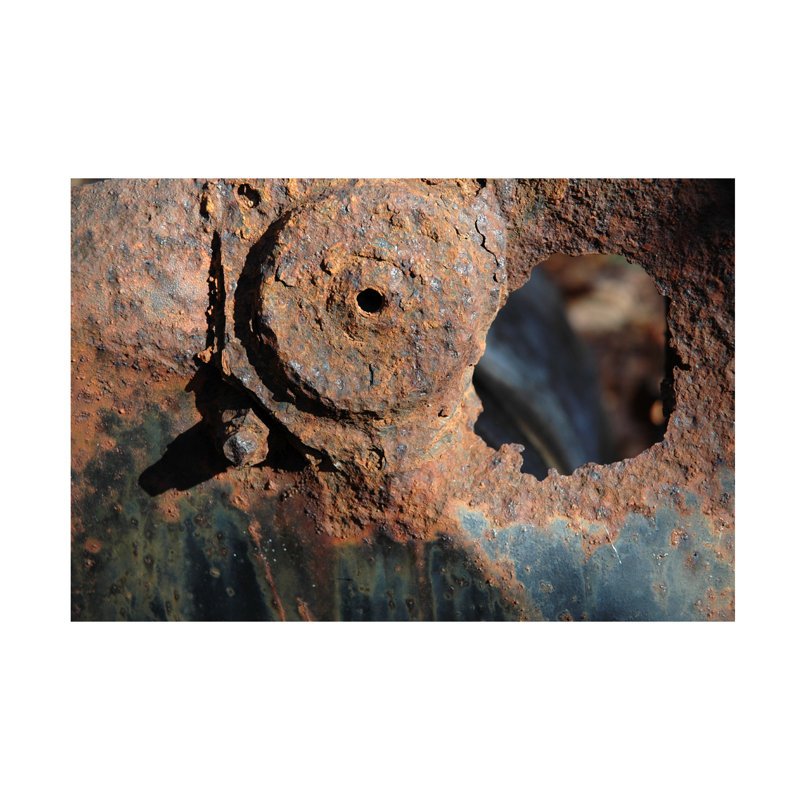 Marcus Jules Texture Rust Canvas Art, 12" H x 19" W