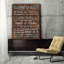 Art textuel sur toile tendue Classroom Rules-31597648