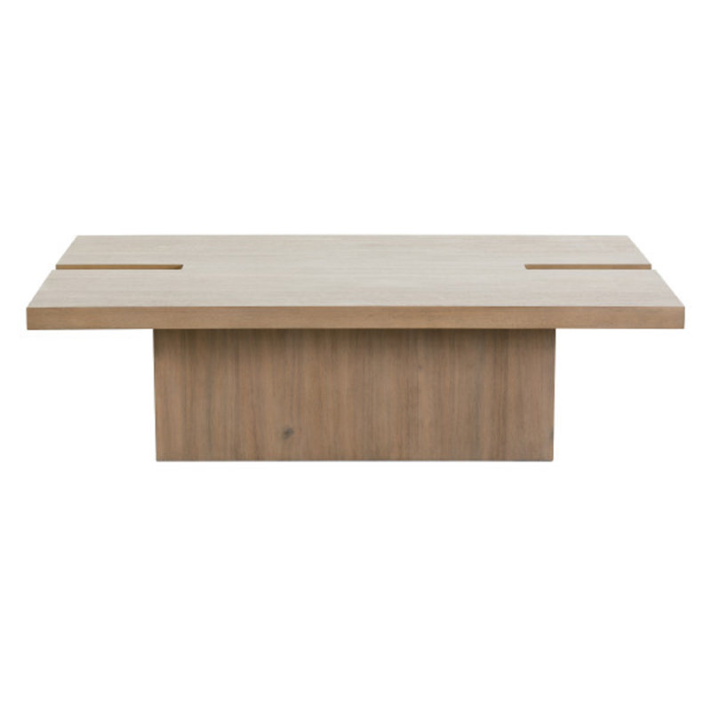 Theory Square Coffee Table, 16" H x 36" L x 56" W