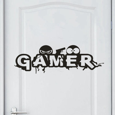 Adhésif mural en vinyle Gamer