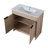 35.9'' Single Bathroom Vanity with Sink-92392837