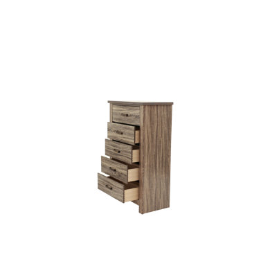 Finition naturelle en bois frappant avec commode en bois 1pc