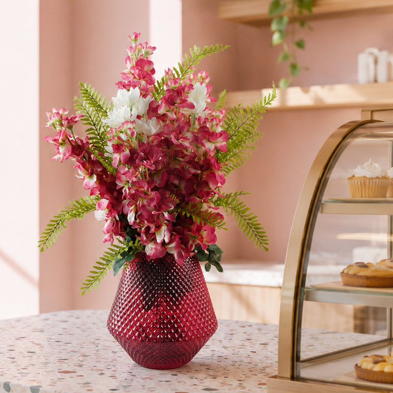 Silk Artificial Arrangement in Vase