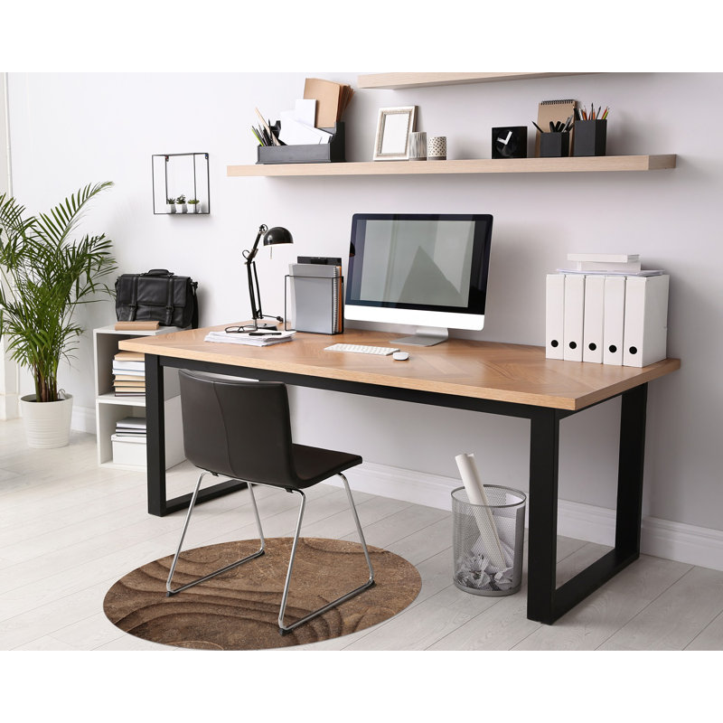 Karielle Hard Floor Straight Round Chair Mat
