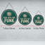 Plaque murale en verre coloré Funk Disco-1117766639