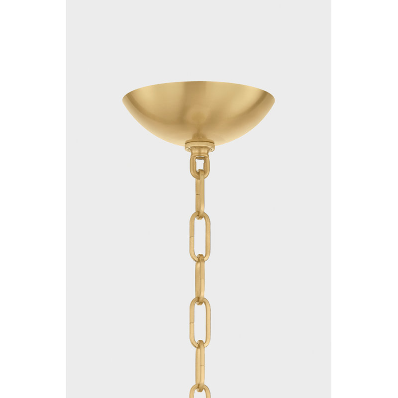 Luminaire suspendu Moore en laiton vieilli