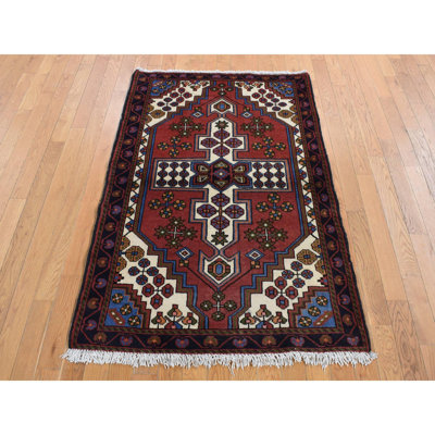 Tapis unique 3 pi 5 po x 5 pi Creosote 1960