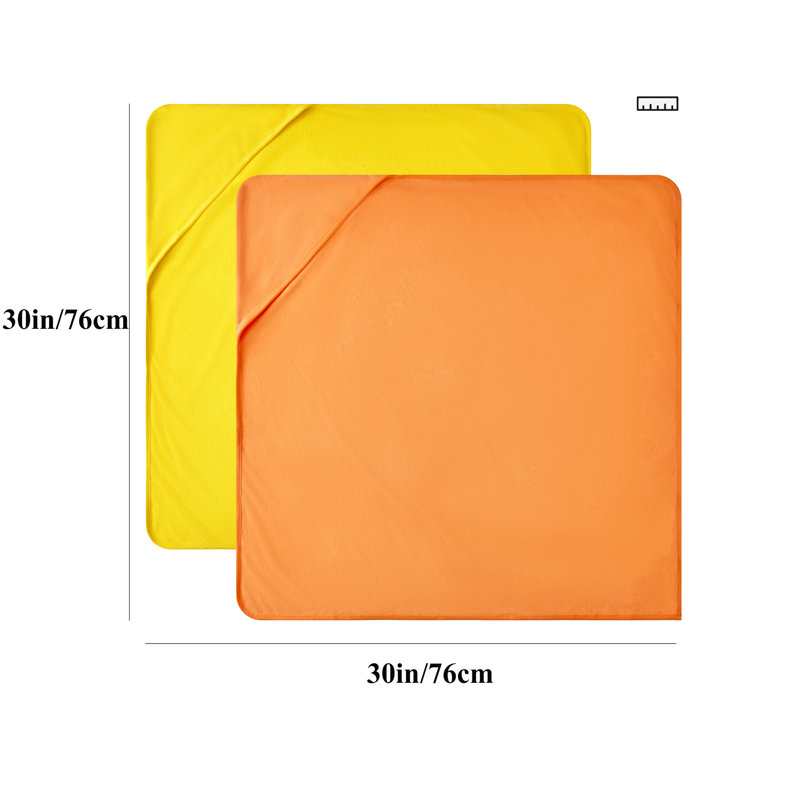 Serviette carrée 2PCS avec chapeau suspendu, serviette à main, ensemble de serviettes à main ultra doux, serviettes à main durables et très absorbantes, idéale pour la salle de bain, la cuisine, le nettoyage général