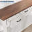 Entryway Table, Console Table with 3 Storage Drawers, 3 Tier Farmhouse Wooden Sofa Table, Hallway Tables-224344441