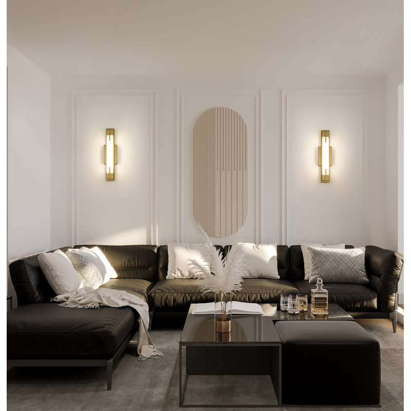 Braxten 1 Light Vanity, Gold