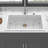 Drop-In Granite Composite Workstation Kitchen Sink-119021961