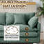 102” Oversized Modular Sectional Sofa, U Shaped Cloud Couch Set, 3-seater Comfy Chenille Couches With 1 Movable Ottomans, Diy Combination For Living Room