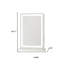Miroir de table 18 po