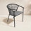 Adila Premium All-Weather Wicker Outdoor Stacking Dining Armchair with Cushion