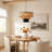 Martina 1 - Light Matte Black Single Pendant