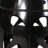 Metal End Table -Large-1143667155
