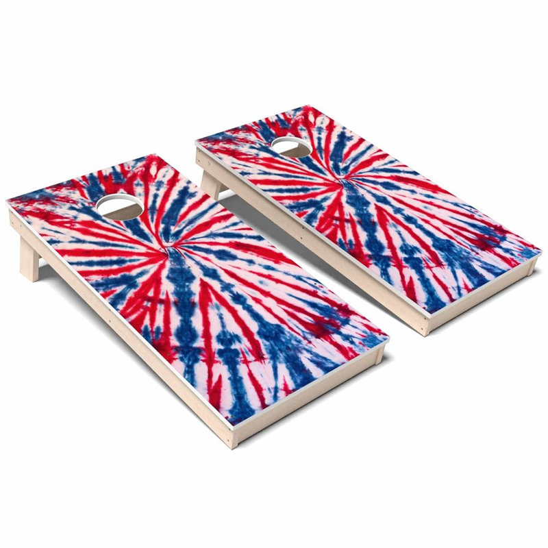 Ensemble de planches de cornhole Tie Dye, Ajouter un étui de transport