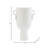 White Ceramic Vase with Handles-1183885163