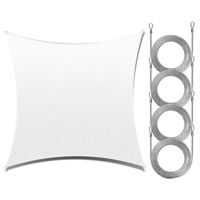 Royal Shade Rectangle Shade Sail With Rope