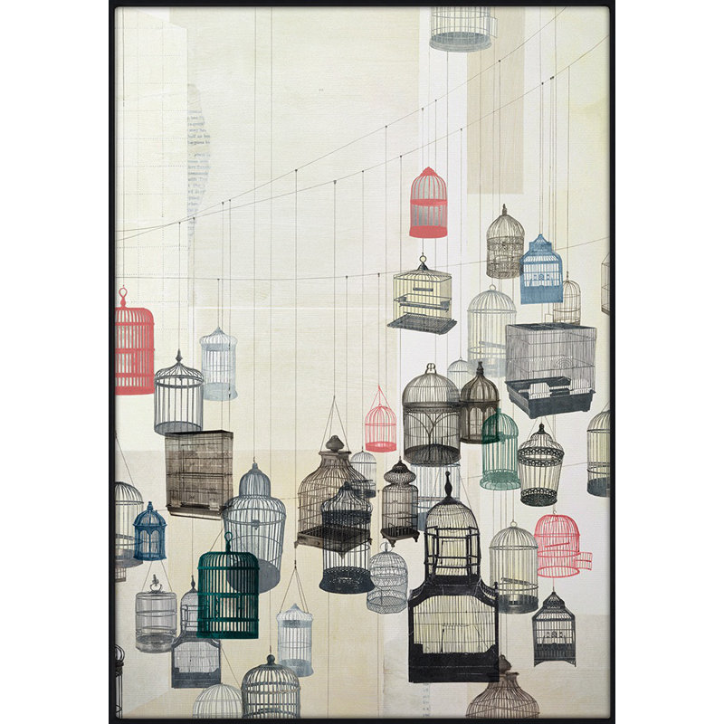 Birdcages 2 Print by Natasha Marie