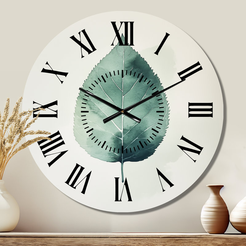 Horloge murale négative en métal, Petit