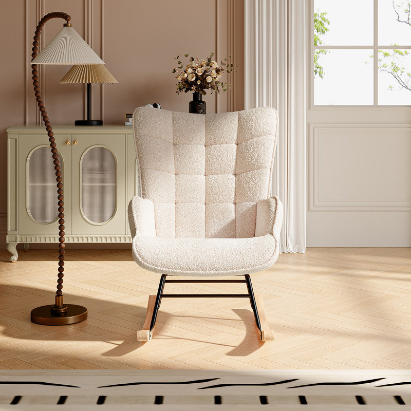 Rocking Chair, Beige