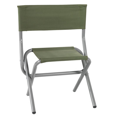 Bineau Heavy Duty Steel Folding Camp Chair by Arlmont & Co.