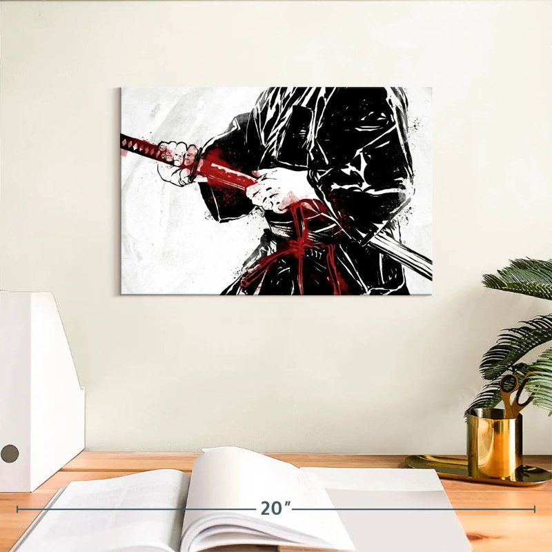 Sireci Katana Man, 8" H x 12" W